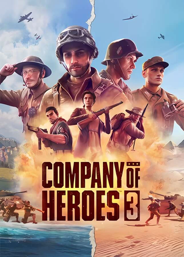 英雄连3/Company of Heroes 3（V1.4.2.2216数字典藏版+300X新地图+70多MOD+全DLCs）